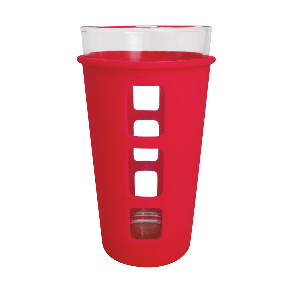 The glass and sleeve - Holy Cow Promo Products